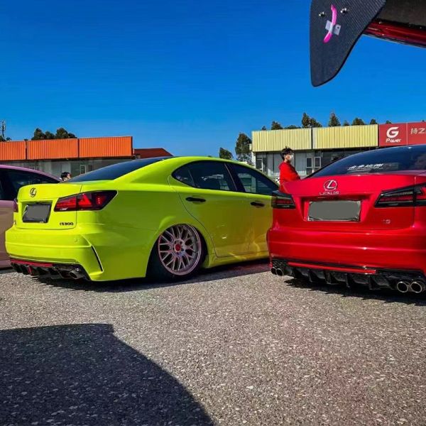 New Arrivals Injection pp Body Kit Rear Bumper Upgrade Phantom Style Car Bumper for Lexus IS250 IS300 2006-2012
