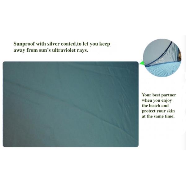 165*200*130 см. Двухместная палатка для кемпинга на открытом воздухе Синяя водонепроницаемая УФ-устойчивая 190T Поп-Ап Shelter