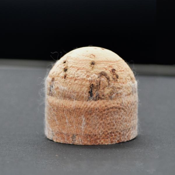 3 Layer Natural Wood PU Fiber Badminton Cork Sandwich Shuttlecock Head