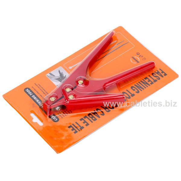 DEMOELE HS-519 Cable Tie Gun Tensioning and Cutting Tool fit 2.4-9mm width Plastic Nylon Cable Tie