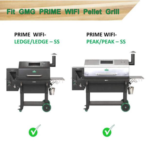 Grill à pellets à base de biomasse de bois / Poêles à chaud en céramique / Kit d'allumage à tube 110/220/230V Puissance 200-300W Température 900-1100C U.W. 57g