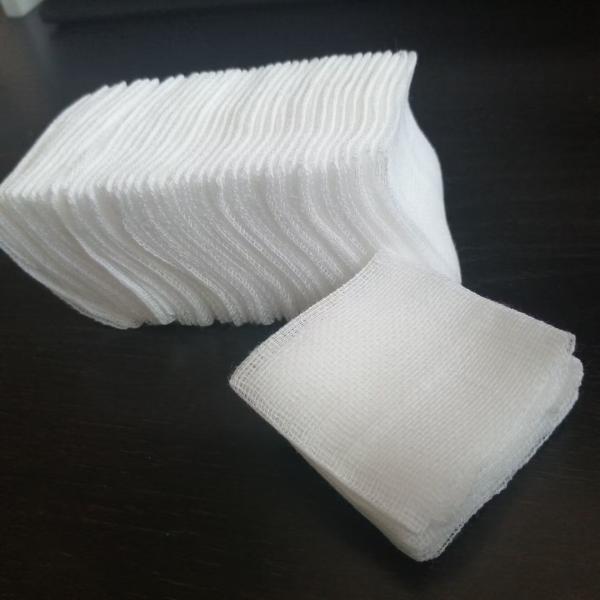 Wound Dressing Sterile Cotton Gauze Swabs 7.5x7.5 8 PLY Wound Cleaning