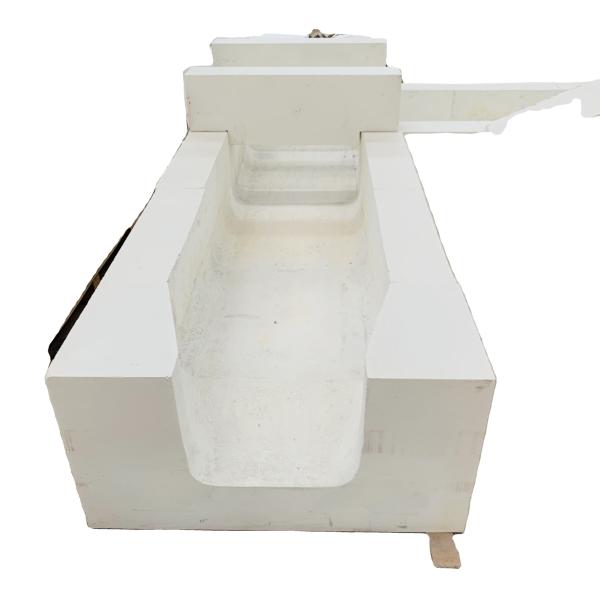 AZS 33 AZS 41 Zro2-Al2O3-Sio2 Refractories for Glass Bending Furnace Cutting Service