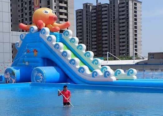 Multiple Options Inflatable Water Play Equipment Low Maintenance Multicolour Design