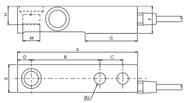 High Accuracy Load Cell Sensor 0.25t To 5t For Industrial Platform Scales