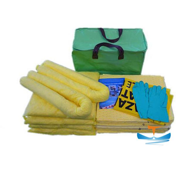 Spill Response Industrial Oil Absorbent Rolls 2-5mm Thickness With High Absorbency