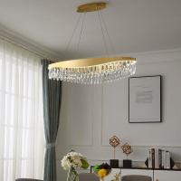 Pendants menés de luxe Dia40cm Dia80cm 1100lm de plafonniers de lobby d'intérieur