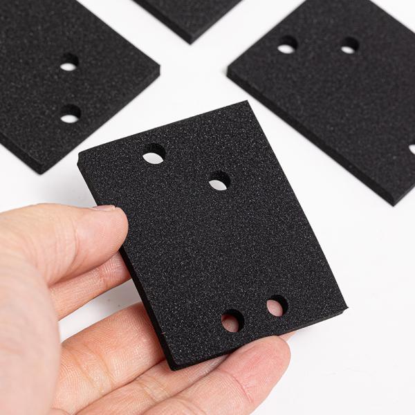 Customizable Flame Retardant CR / EPDM Foam 1.5 G/cm3 Density 0.5-50mm Thickness