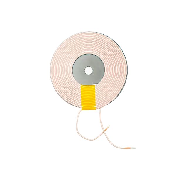 G50 Wireless Charging Coil with 50mm Outer Diameter for 15W Fast Charging and Customizable Design
