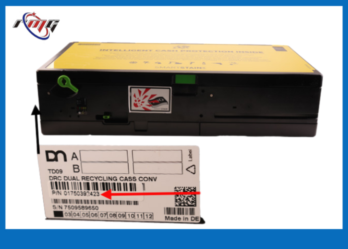 Wincor ATM Parts 01750392423 Dual Recycling Cassette Converter ISO9001 Certified for Wincor Nixdorf Machines