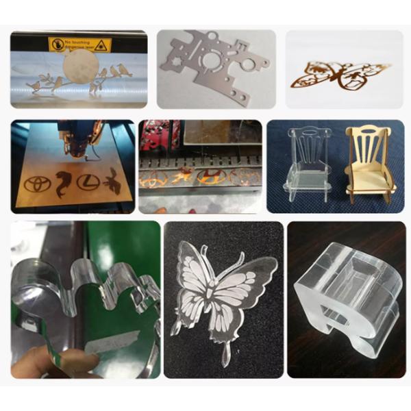 600W CO2 Metal Nonmetal Laser Cutting Machine 1530 For Wood MDF Acrylic Steel