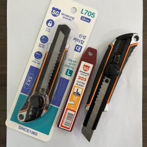 Sturdy Portable 18mm Snap Blade Knife Aluminum SK2 Blade