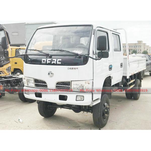 DFA Double Row Cabin 4x4 Off Road Cargo Dropside Lorry Trucks 4Tons 5Tons Cargo Cars Best Price for Sales