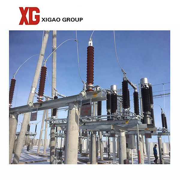 Автомат защити цепи SF6 танка в реальном маштабе времени LW36A-145KV высоковольтный