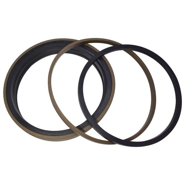 Hydraulic Cylinder Piston Seal Kit SPG 90x7.3 NBR Nitrile Bronze PTFE Construction Machinery Seals for Excavators