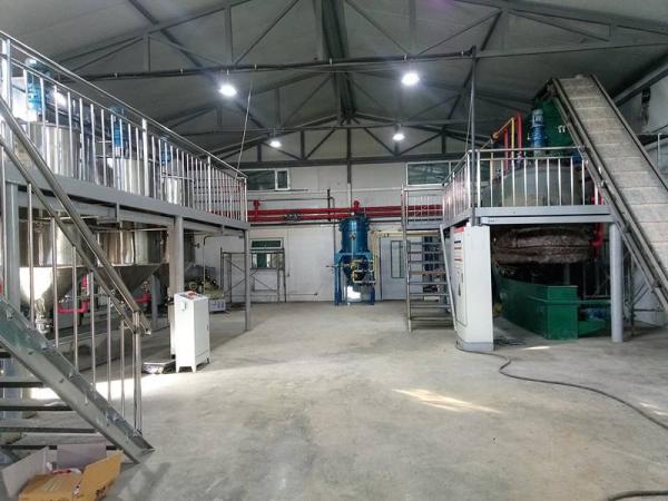 Linha de produção de petróleo do girassol da produção de petróleo 50 toneladas para o dia