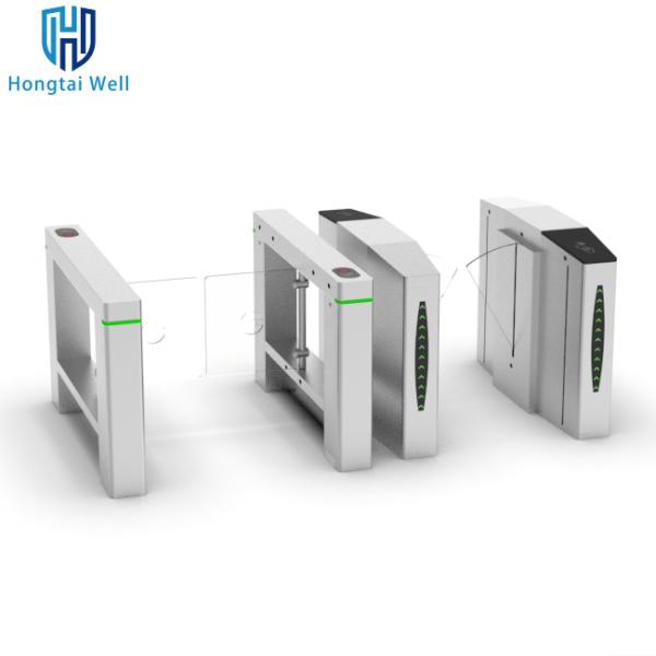 Controle de acesso pedestre da porta esperta do torniquete da aleta do cartão do RFID para o Gym