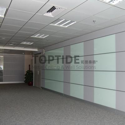 Aluminum Lay In Ceiling System  Indoor Decorative Combination T Bar Ceiling Grid 600 × 600