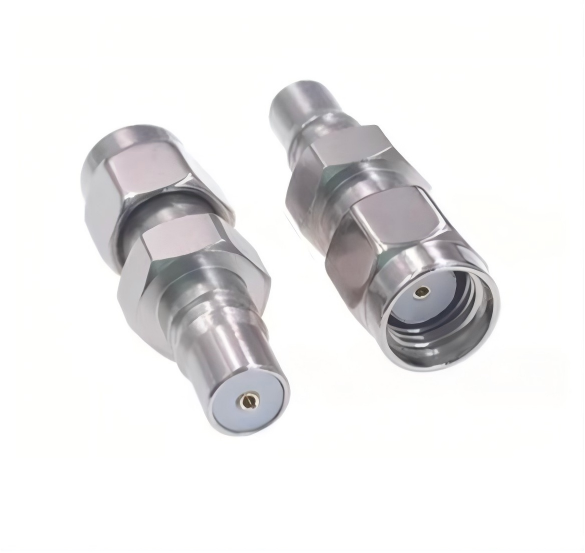 Gold Plated Brass SMA to SMB Female to Female RF Adapter for DC-4GHz Applications