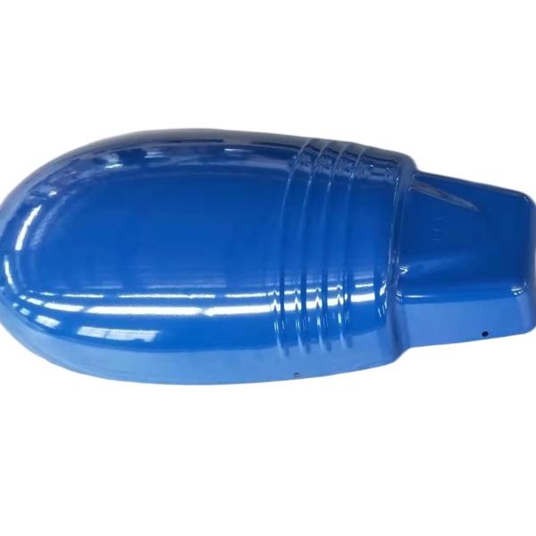 Процесс формирования металлической уличной лампы на заказ, изготовленная для промышленных товаров