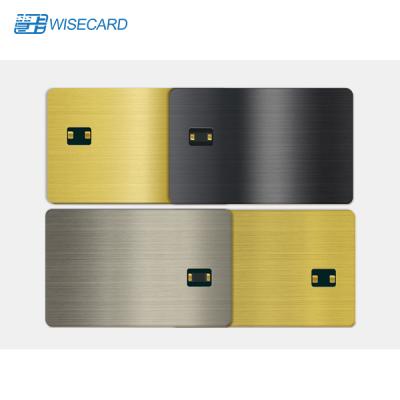 WCT Secure Metal RFID NFC Chip Business Cards 144 Bytes