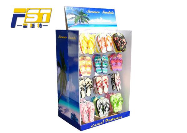 CMYK Printing Cardboard Pallet Display , Paperboard Pallet Display Box For Promotion