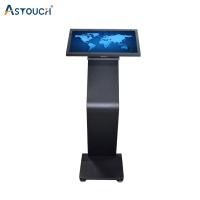 OEM debout libre d'affichage à cristaux liquides de kiosque d'écran tactile affichage d'écran tactile de kiosque de 21,5 pouces
