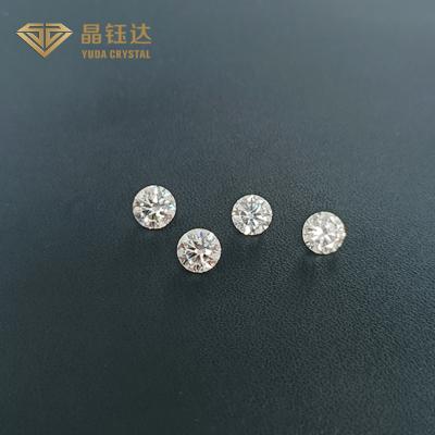 Diamantes cortados extravagantes poloneses do laboratório em volta da cor branca brilhante para a joia