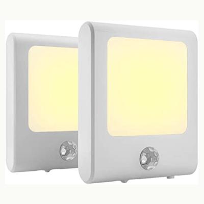 2 Pack DC6V PIR Adjustable Smart Sensor Night Light For Garage Utility Room