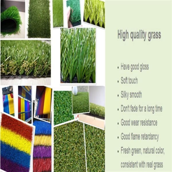 Indoor Outdoor Grass 25mm Pile Heght 9000 Dtex Anti Ultraviolet 1mm Width