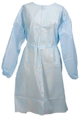 Lightweight Medical Protective Suit Long Sleeves Polypropylene Material