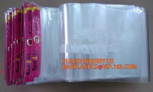 Zipper top laminating plastic packing bags for underwear, bags for clothes retail lamination zipping biodegradable plast
