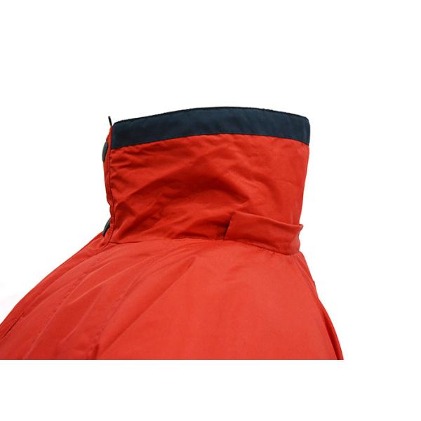 Red Color Mens Waterproof Overalls , European Size Cotton Work Coveralls