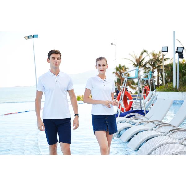 Рубашки поло гольфа футболки спорта Flyita Breathable быстрые сухие для людей