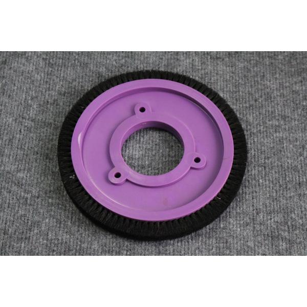 Специализированные детали стантера Машины Кисточка Колесо Фиолетовое Пластиковое Тело Смешанное Бристл Свиньи волосы 8 отверстий