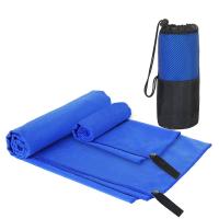 Serviette de plage micro en gros de serviette de voyage de gymnase de sports de serviette de fibre de la Chine