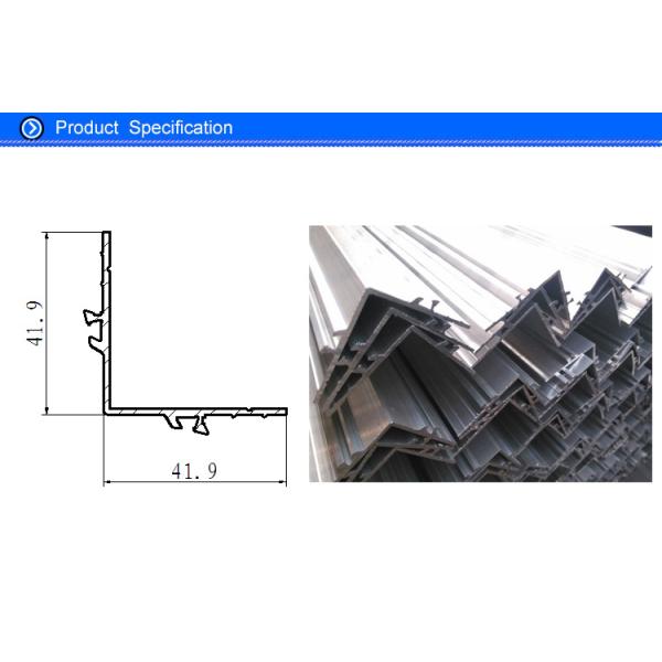 Aluminium Frame Profile with PVC Strip for Air Conditioning Accessory Unit Assembly