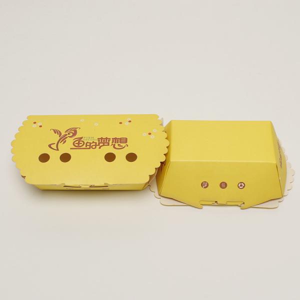 Печать одноразовой упаковки коробки с едой сэндвич хот-дог жареное куриное контейнер