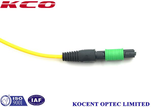 MPO APC to 12 LC UPC Breakout Fanout Fiber Optic Patch Cord SM OS2 G657A2 G657B3
