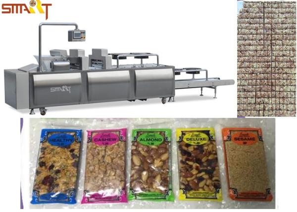 Puffing Rice Bar Fruit Nut Cereal Candy Bar Machine Snack High Speed Forming
