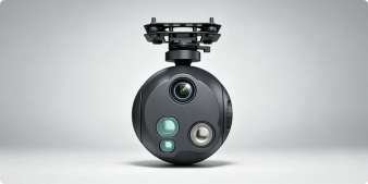 Compact 3-Axis Long-Range UAV Gimbal Camera for Unmanned Aerial Missions