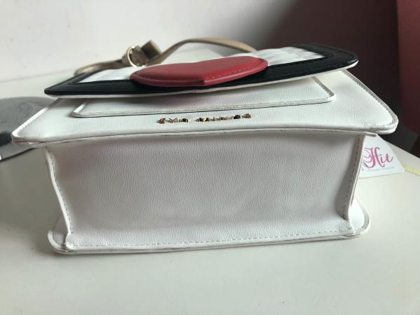 Wholesale latest design women ladies lattice pattern pu leather crossbody bag