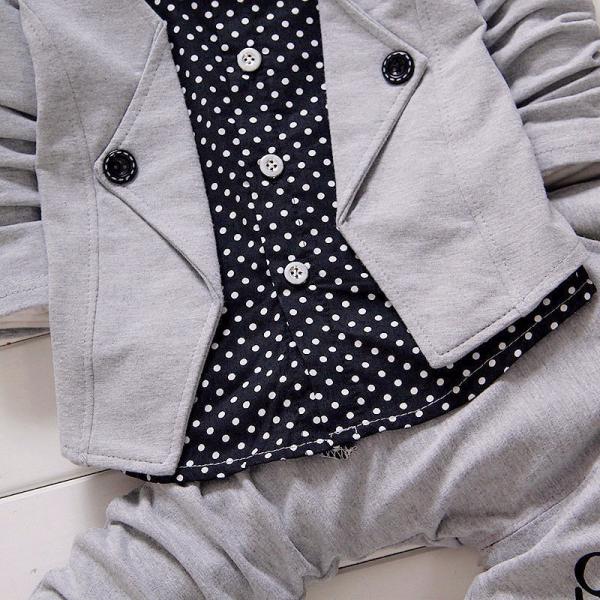 Children'S Outfit Sets Baby Bow Tie Two Piece Suit Children'S Clothing