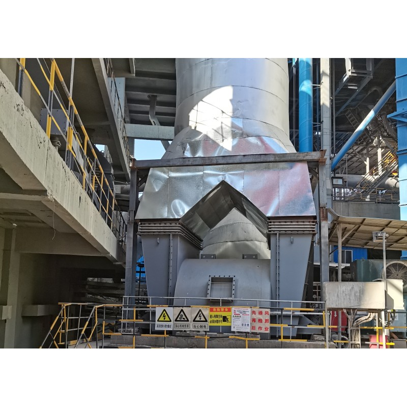 High-temperature fans at the kiln tail of the cement industry