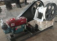 Moteur du PE 250*400 Mini Stone Crusher Machine Diesel entraîné par un moteur électrique