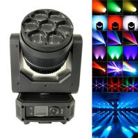 LED Alta Potência Indoor Beeye Moving Head 7pcs 40W RGBW Luz Para Estágio Disco