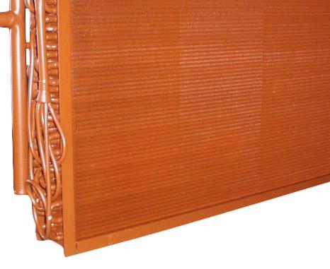 Cold Storage Inner Air Cooled Evaporator Finned Coil Heat Exchanger Anti Corrosion Treatment