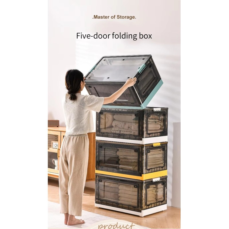 Hot Sale Home Use Stackable Detachable Clothing Storage Boxes Large and Sturdy Storage Boxes for Cloth Quilt