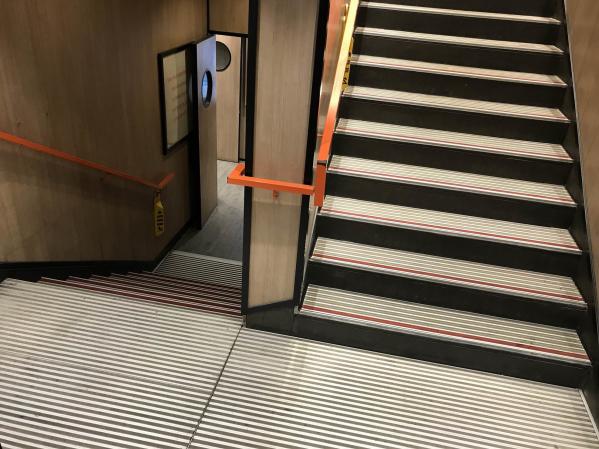 Double Wiper Black 12mm Entrance Matting Carpet Open Structure