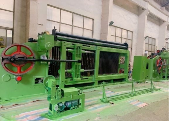 100*120mm Automatic Gabion Mesh Machine 3.2mm Wire for Gabion Box, Mattress